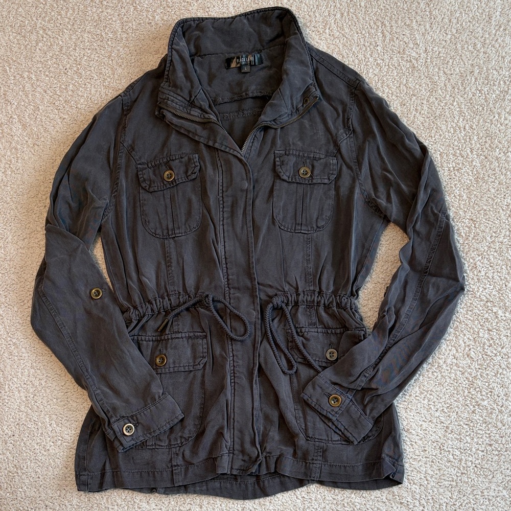 Black Label Charcoal Utility Jacket